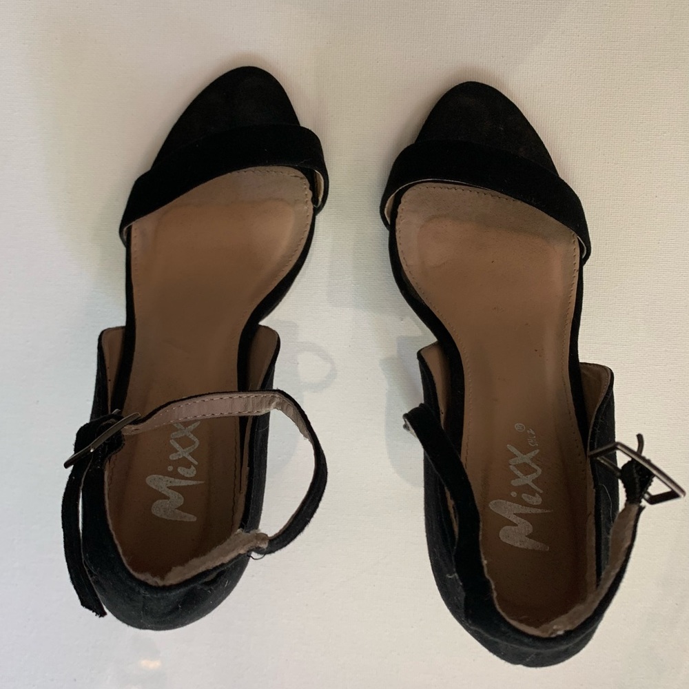 Black heels